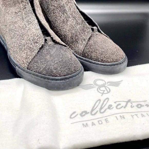 NEW NEVER WORN CREATIVE  RECREATION SUEDE OXFORDS Suede Wholecut Oxford by Paolo Scafora - The Shoe Snob main image 4
